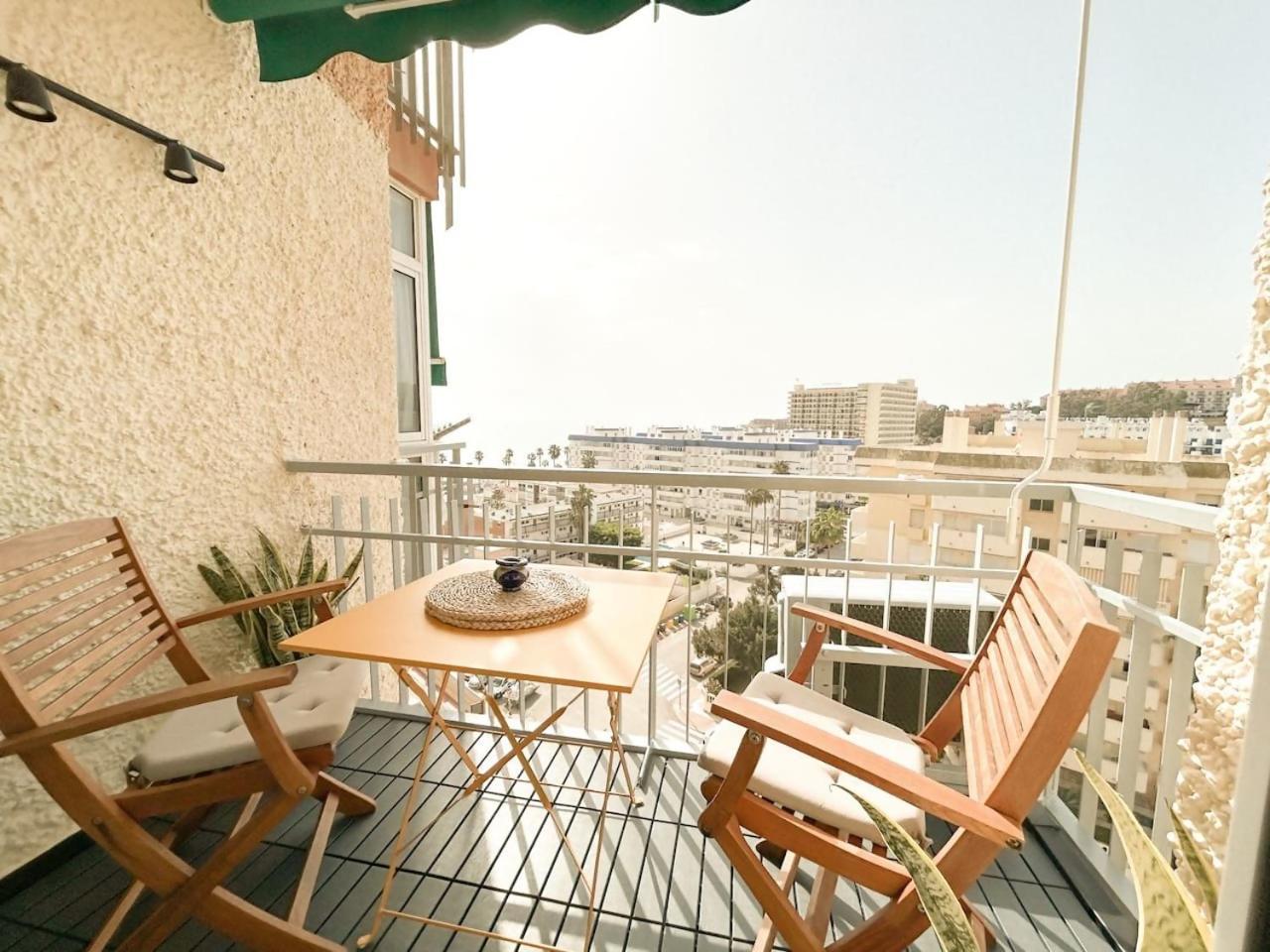 Vistas Al Mar A 1 Min De Playa Con Parkig Gratis Lejlighed Benalmádena Eksteriør billede